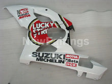 Charger l&#39;image dans la galerie, White and Red Lucky Strike - GSX - R1000 05 - 06 Fairing