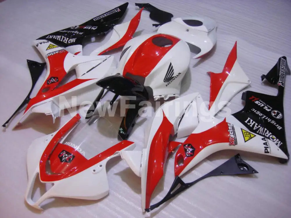 White and Red Racing - CBR600RR 07-08 Fairing Kit - Vehicles