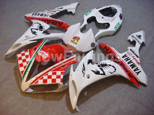 Charger l&#39;image dans la galerie, White and Red Scorpion - YZF-R1 04-06 Fairing Kit