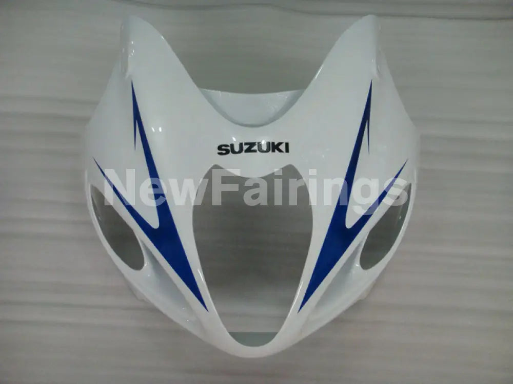 White Silver and Blue Factory Style - GSX1300R Hayabusa