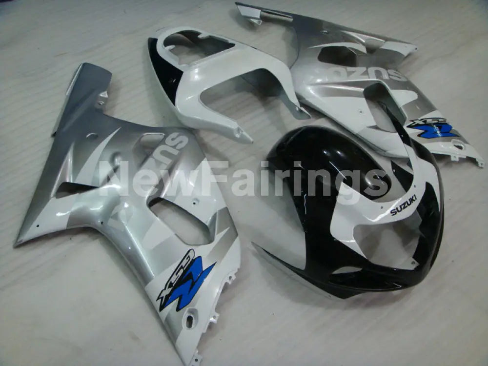 White and Silver Black Factory Style - GSX-R600 01-03