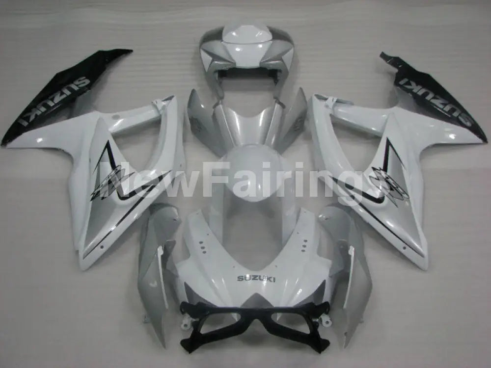 White and Silver Black Factory Style - GSX-R600 08-10