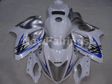 Charger l&#39;image dans la galerie, White and Silver Blue Factory Style - GSX1300R Hayabusa