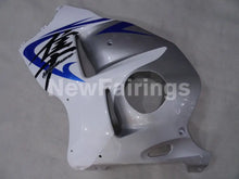 Charger l&#39;image dans la galerie, White and Silver Blue Factory Style - GSX1300R Hayabusa