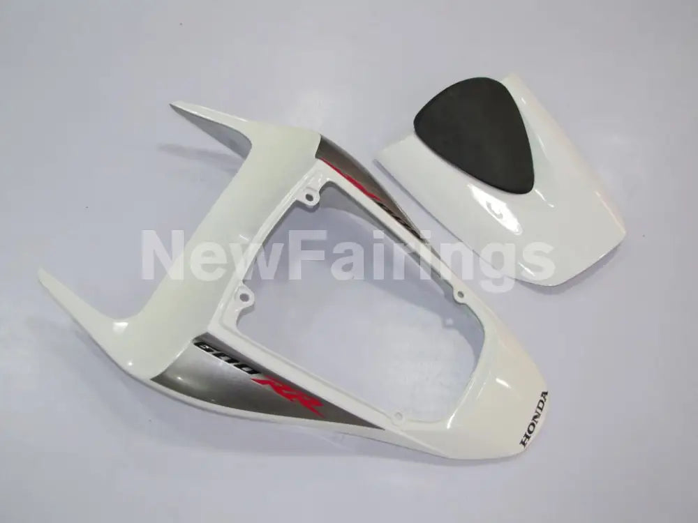 White and Silver Factory Style - CBR600RR 07-08 Fairing Kit