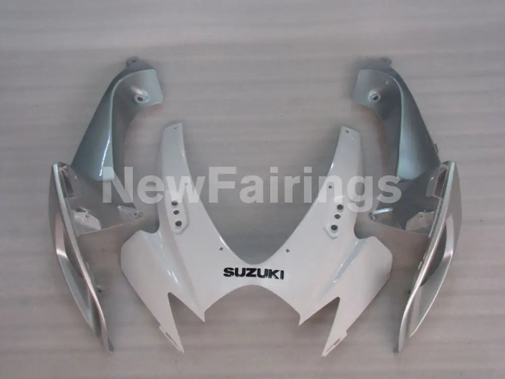 White Silver Factory Style - GSX-R750 06-07 Fairing Kit