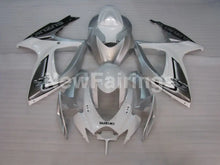 Load image into Gallery viewer, White Silver Factory Style - GSX-R750 06-07 Fairing Kit