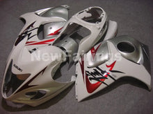 Charger l&#39;image dans la galerie, White and Silver Red Factory Style - GSX1300R Hayabusa