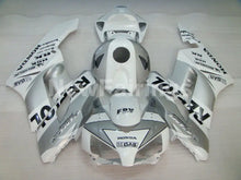 Charger l&#39;image dans la galerie, White and Silver Repsol - CBR1000RR 04-05 Fairing Kit -