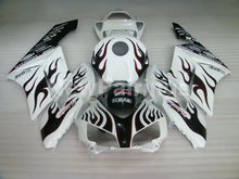 Charger l&#39;image dans la galerie, White and Wine Red Flame - CBR1000RR 04-05 Fairing Kit -