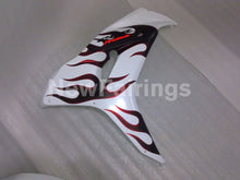 Charger l&#39;image dans la galerie, White and Wine Red Flame - CBR1000RR 06-07 Fairing Kit -