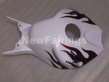 Charger l&#39;image dans la galerie, White and Wine Red Flame - CBR1000RR 06-07 Fairing Kit -