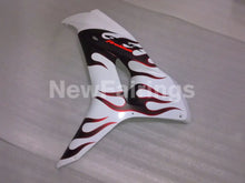 Charger l&#39;image dans la galerie, White and Wine Red Flame - CBR1000RR 06-07 Fairing Kit -