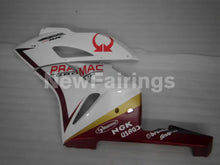 Charger l&#39;image dans la galerie, White and Wine Red PRAMAC - CBR1000RR 04-05 Fairing Kit -