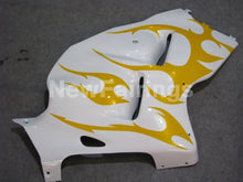 Charger l&#39;image dans la galerie, White and Yellow Flame - GSX1300R Hayabusa 08-20 Fairing