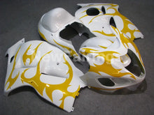 Charger l&#39;image dans la galerie, White and Yellow Flame - GSX1300R Hayabusa 08-20 Fairing