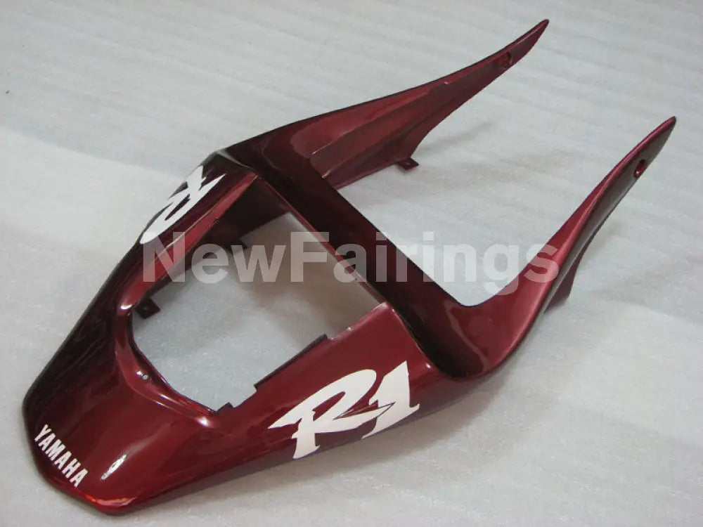 Wine Red and Black White Factory Style - YZF-R1 00-01