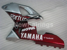 Charger l&#39;image dans la galerie, Wine Red and Silver Fortuna - YZF-R1 00-01 Fairing Kit