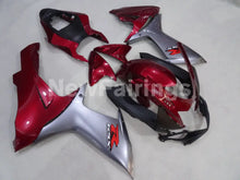 Charger l&#39;image dans la galerie, Wine Red and Silver Factory Style - GSX-R600 11-24 Fairing