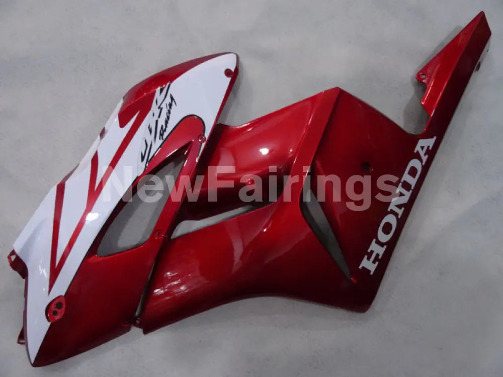 Wine Red and White Factory Style - CBR1000RR 04-05 Fairing