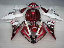 Load image into Gallery viewer, Wine Red and White FIAT - YZF-R1 04-06 Fairing Kit