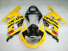 Charger l&#39;image dans la galerie, Yellow and Black Factory Style - GSX-R600 01-03 Fairing Kit