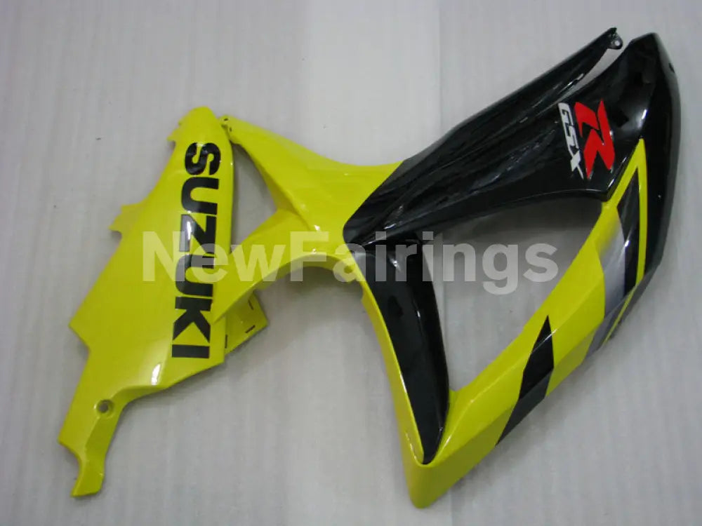 Yellow and Black Factory Style - GSX-R600 08-10 Fairing Kit