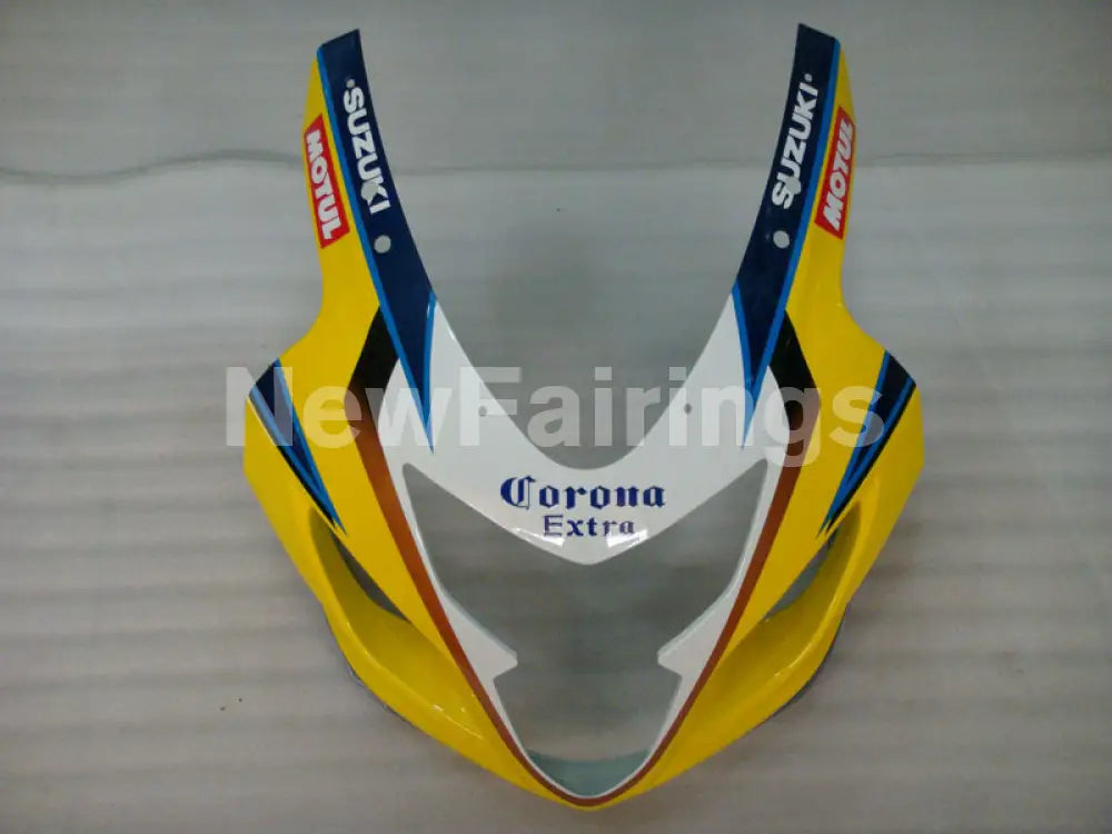 Yellow and Blue Corona - GSX-R750 04-05 Fairing Kit