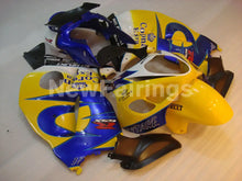 Charger l&#39;image dans la galerie, Yellow and Blue Corona - GSX1300R Hayabusa 99-07 Fairing