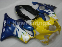 Charger l&#39;image dans la galerie, Yellow and Blue Factory Style - CBR600 F4 99-00 Fairing Kit