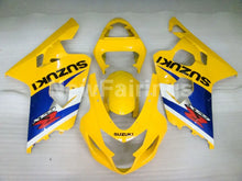 Charger l&#39;image dans la galerie, Yellow and Blue Factory Style - GSX-R600 04-05 Fairing Kit -