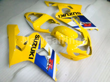 Charger l&#39;image dans la galerie, Yellow and Blue Factory Style - GSX-R750 04-05 Fairing Kit