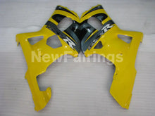 Charger l&#39;image dans la galerie, Yellow and Grey Black Factory Style - GSX-R600 01-03 Fairing