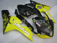 Charger l&#39;image dans la galerie, Yellow and Matte Black Jordan - GSX-R750 04-05 Fairing Kit