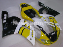 Load image into Gallery viewer, Yellow and White Black Factory Style - YZF-R6 98-02 Fairing Kit Vehicles &amp; Parts &gt; Vehicle Parts &amp; Accessories &gt; Motor