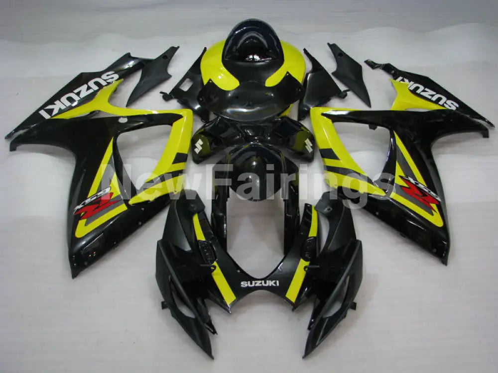 Yellow and Black Factory Style - GSX-R750 06-07 Fairing Kit