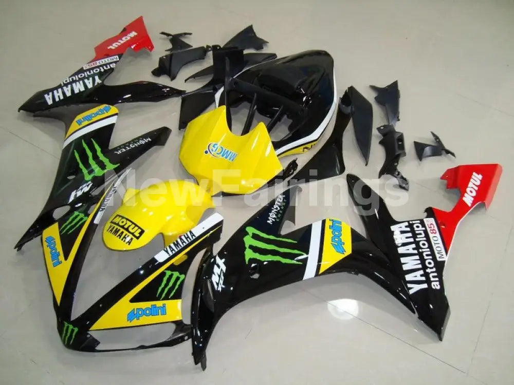 Yellow Black and Red Monster - YZF-R1 04-06 Fairing Kit