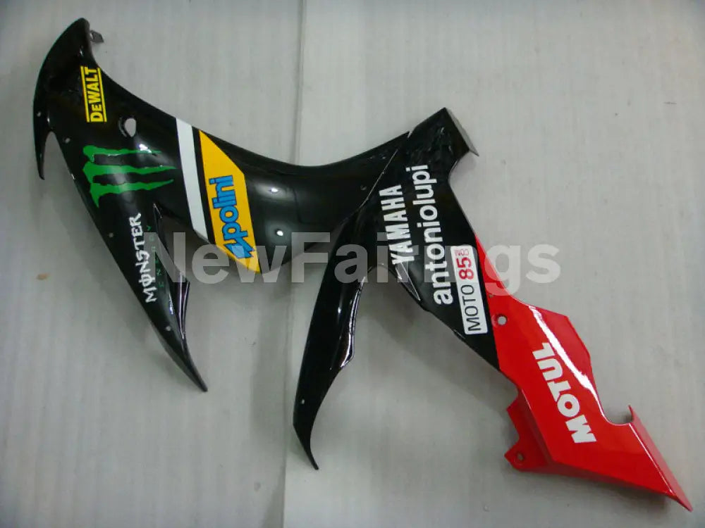 Yellow and Black Red Monster - YZF-R1 04-06 Fairing Kit