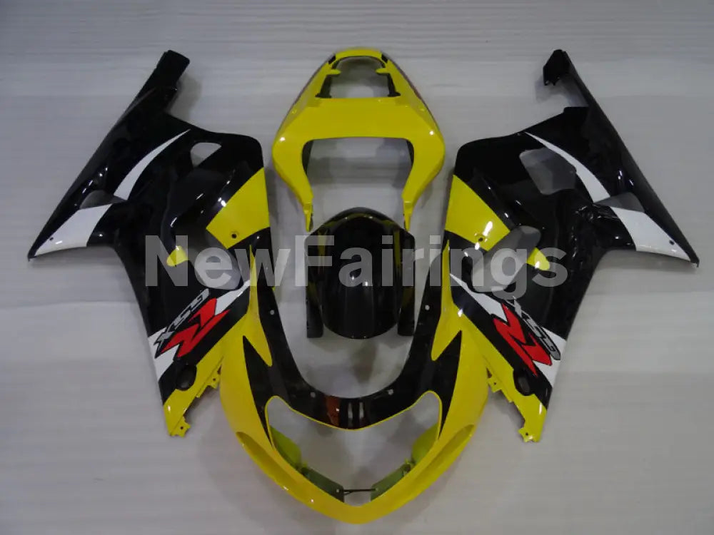 Yellow and Black White Factory Style - GSX-R750 00-03