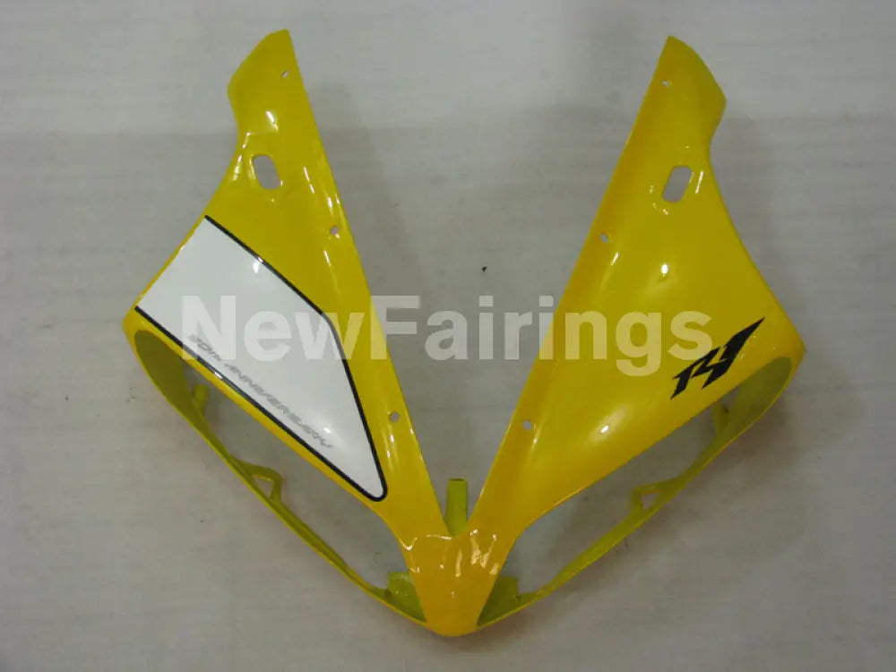 Yellow Black White Factory Style - YZF-R1 04-06 Fairing Kit