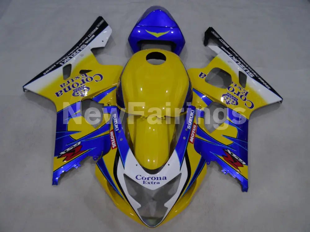 Yellow Blue Corona - GSX-R750 04-05 Fairing Kit Vehicles &