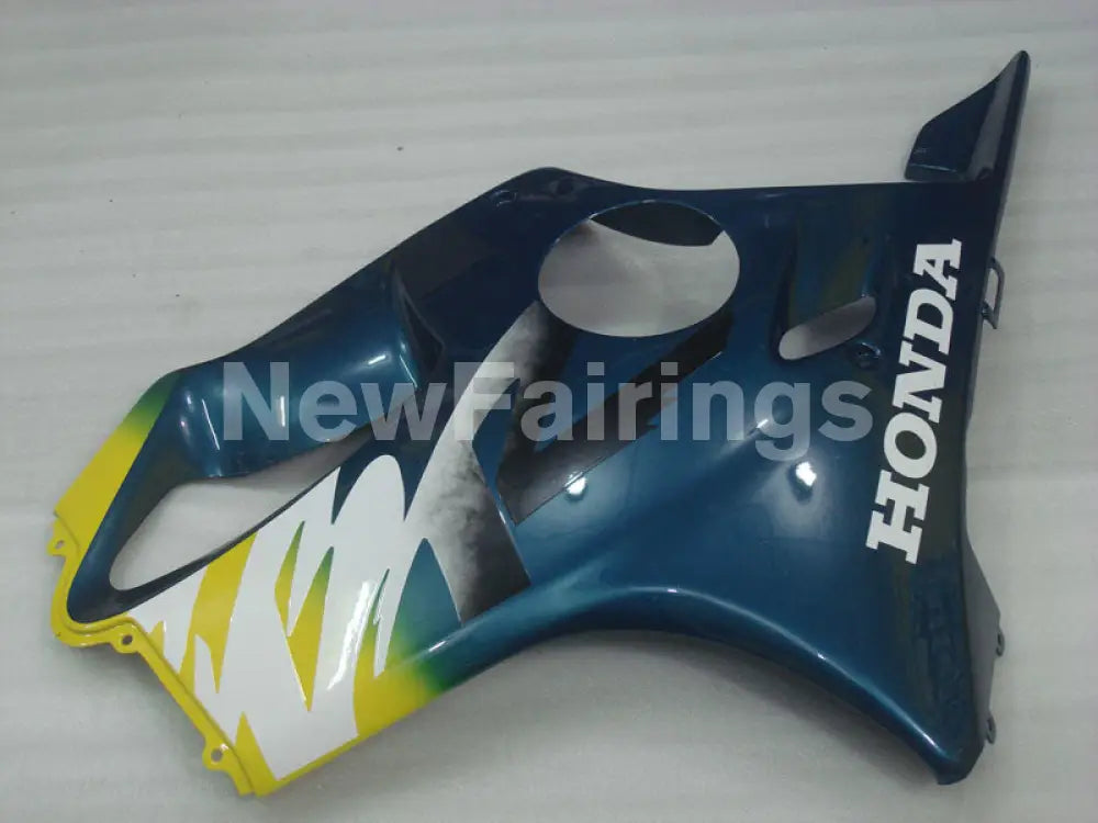 Yellow Blue Factory Style - CBR600 F4 99-00 Fairing Kit -