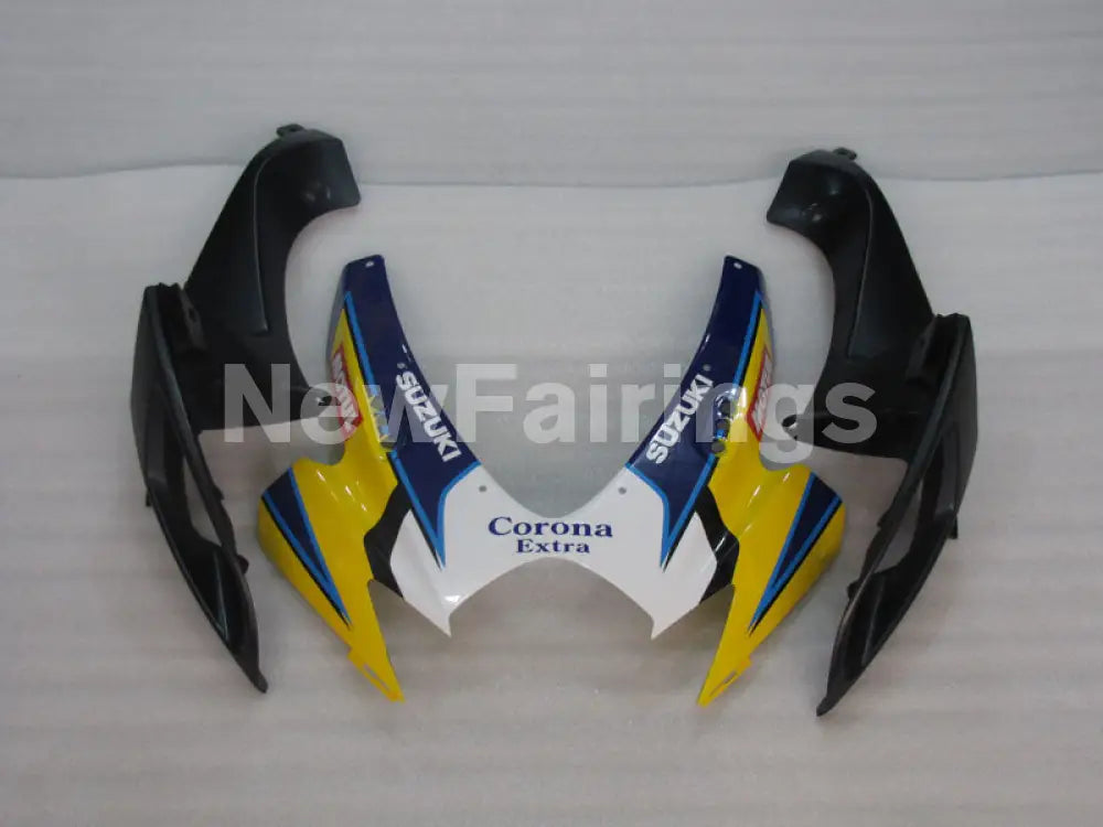 Yellow and Blue White Corona - GSX-R600 06-07 Fairing Kit -