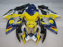 Charger l&#39;image dans la galerie, Yellow and Blue White Corona - GSX-R600 06-07 Fairing Kit -