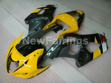 Charger l&#39;image dans la galerie, Yellow and Grey Factory Style - GSX-R750 04-05 Fairing Kit