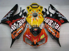 Charger l&#39;image dans la galerie, Yellow and Orange Black Rossi - CBR1000RR 06-07 Fairing Kit